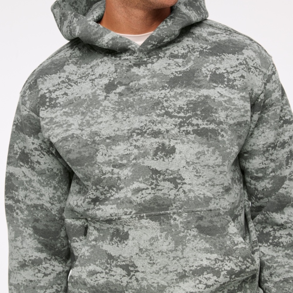 Abercrombie YPB neoKNIT MAX Popover Grey Camo - Picture 3 of 6